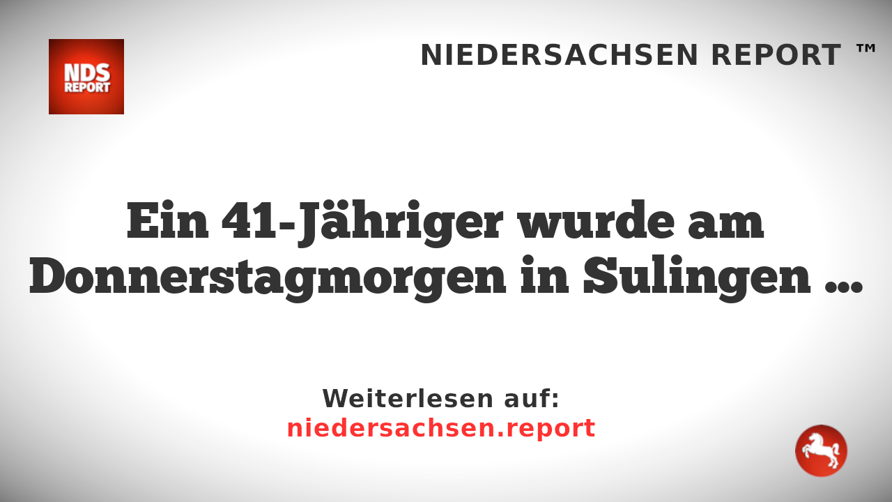 Mann bei Messerattacke durch Nachbarn lebensgefährlich verletzt