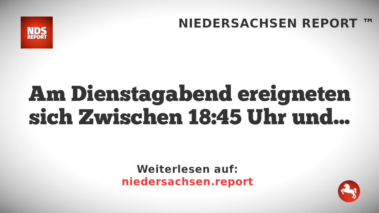 Steinwürfe auf Zug in der Nähe von Hamburg
